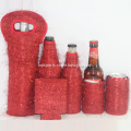 Beer bottle cover sleeves set for wedding gifts